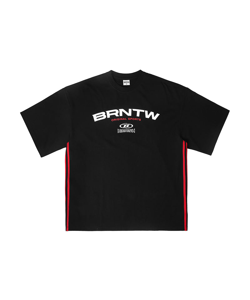【予約販売：ご注文より1～3週間後に発送予定】MONSTERZYM EXTRA FIT T-SHIRTS [BLACK]