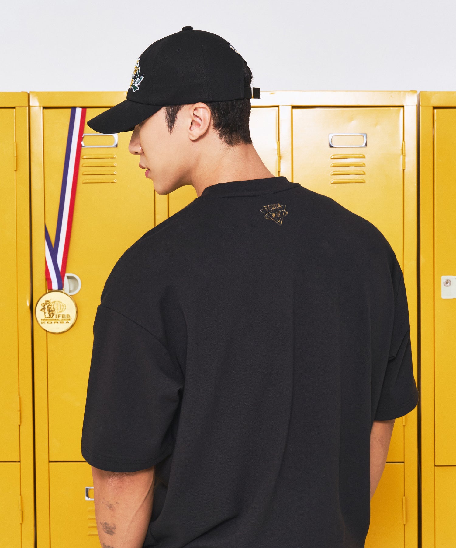 【予約販売：ご注文より1～3週間後に発送予定】BORNTOWIN X TERRA BALL CAP [BLACK]