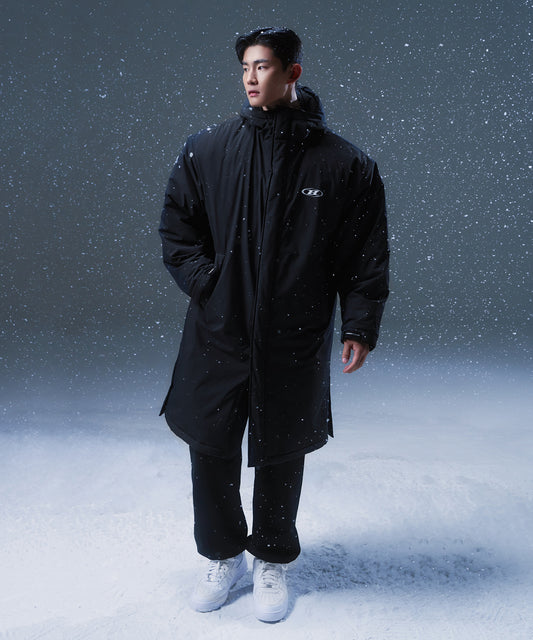 BIG SYMBOL BENCH PARKA [BLACK]