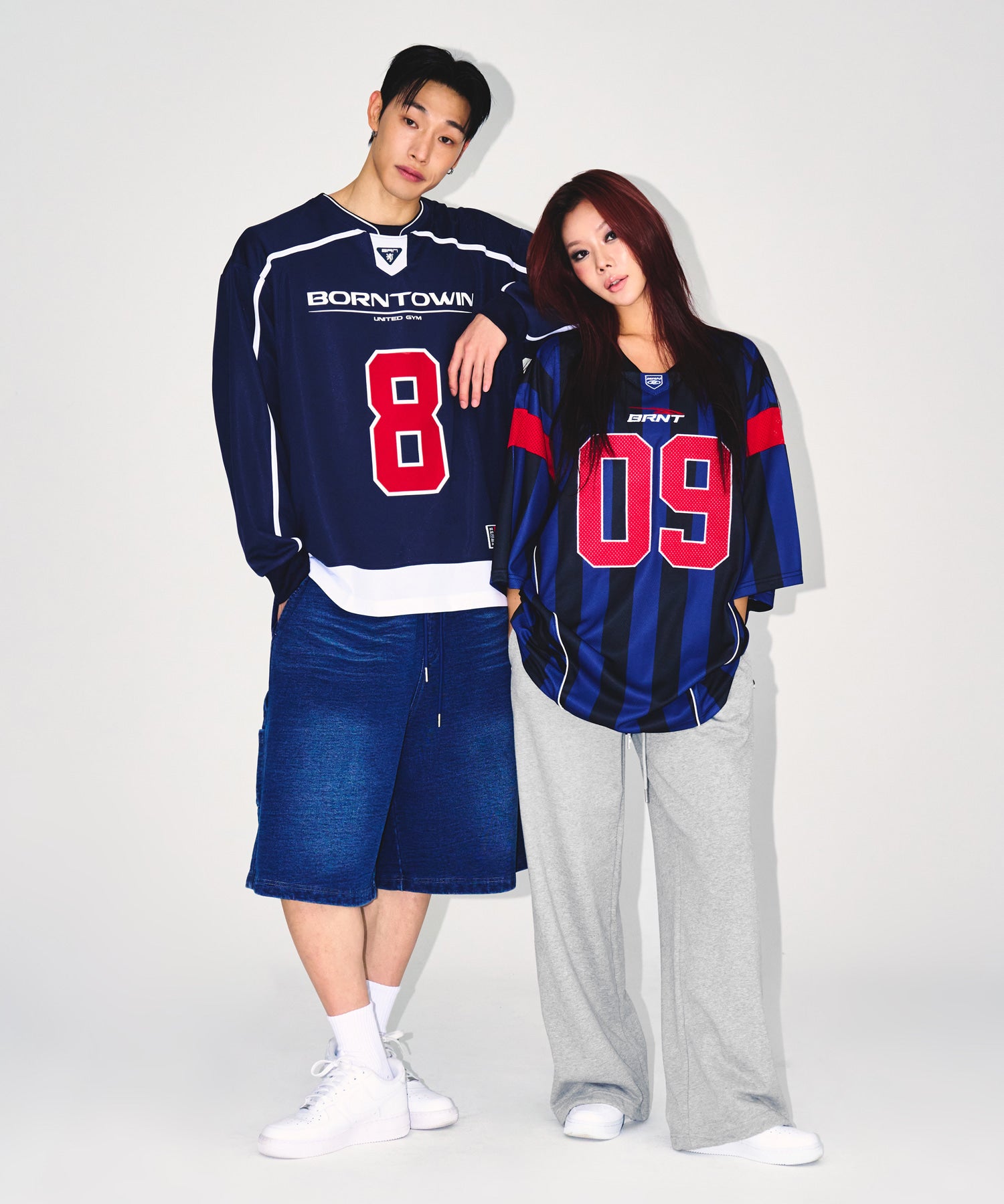 【予約販売：ご注文より1～3週間後に発送予定】LINE TAPING RUGBY LONG SLEEVE [NAVY]