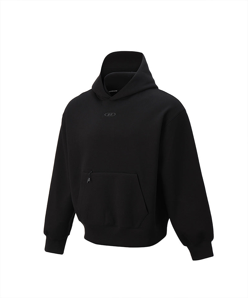【30％OFF / POPUP展示品】SYMBOL B TECH HOODIE [BLACK]