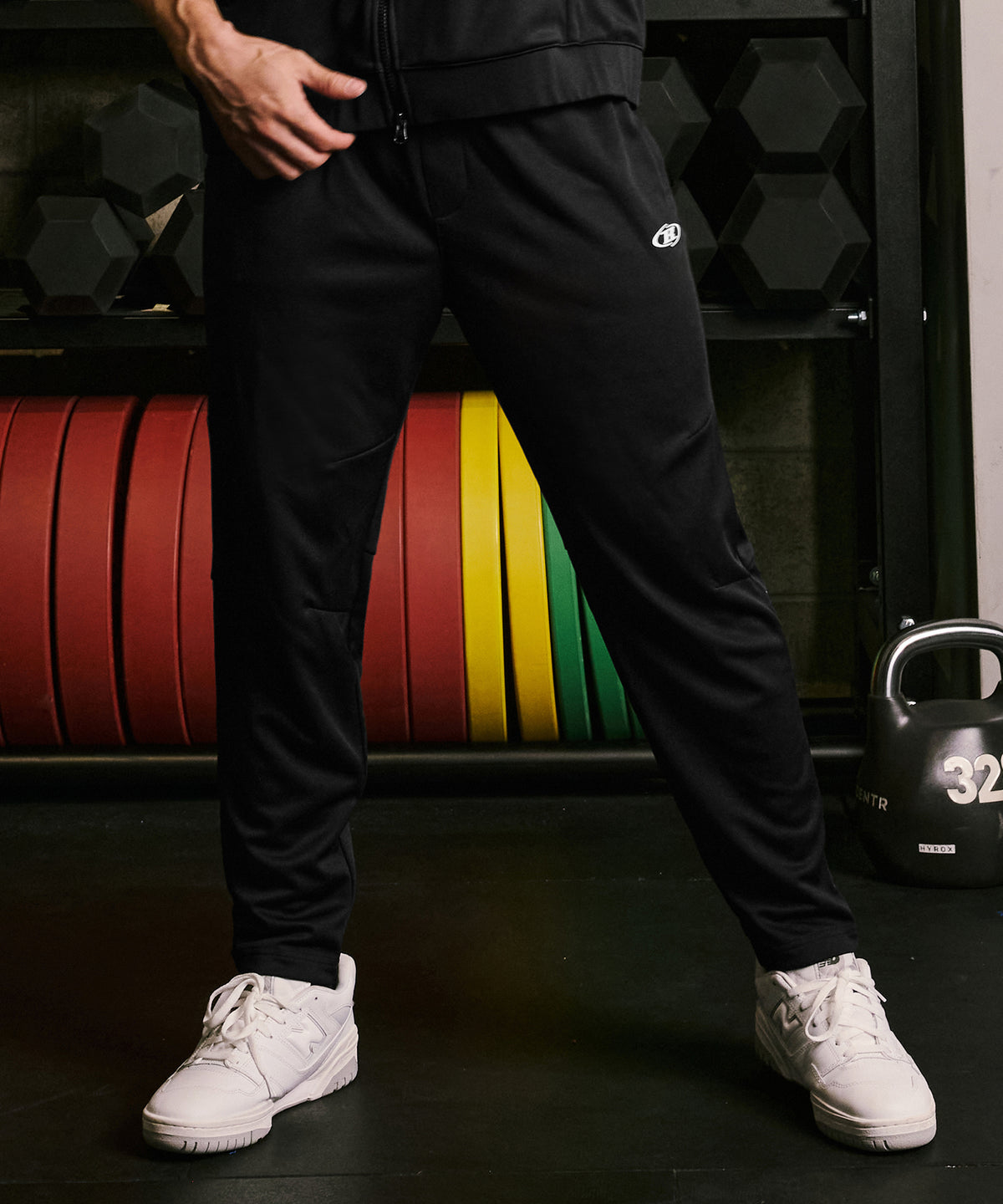 【韓国限定】SYMBOL B TRAINING PANTS [BLACK]