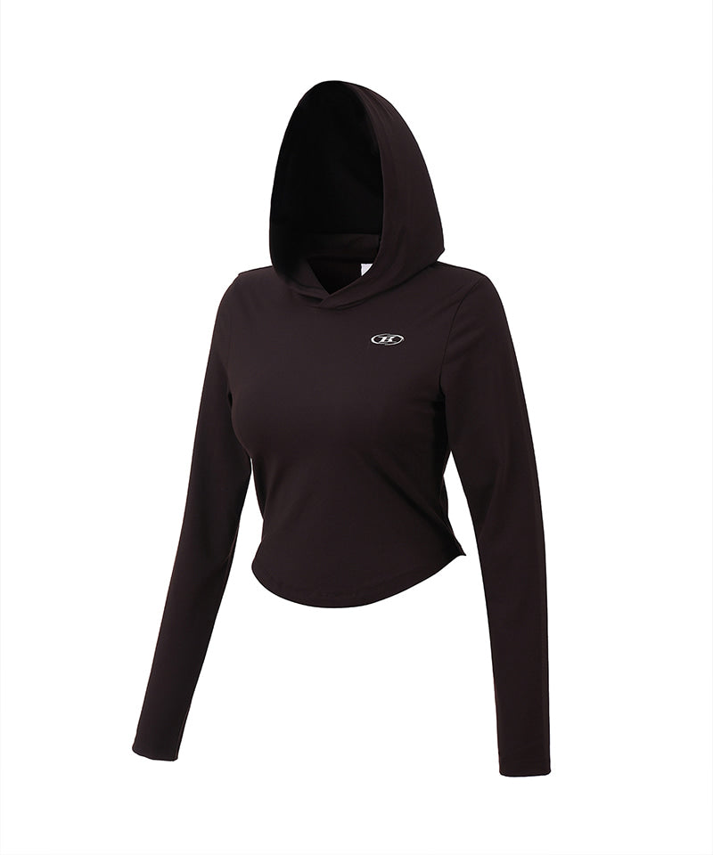 【予約販売：ご注文より1～3週間後に発送予定】W B-SOFT EASY HOODIE [BROWN]