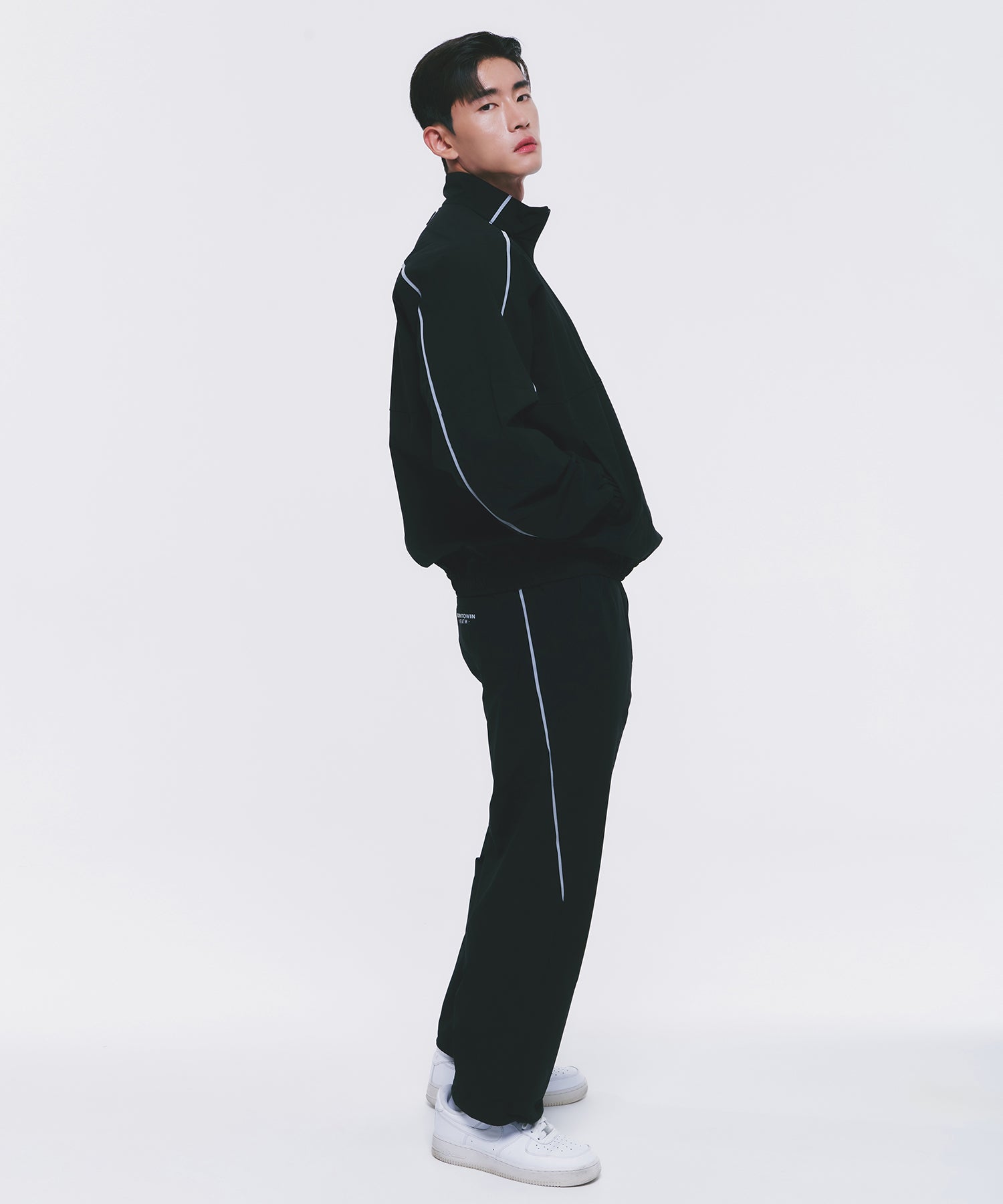 B X V NYLON PANTS [BLACK]