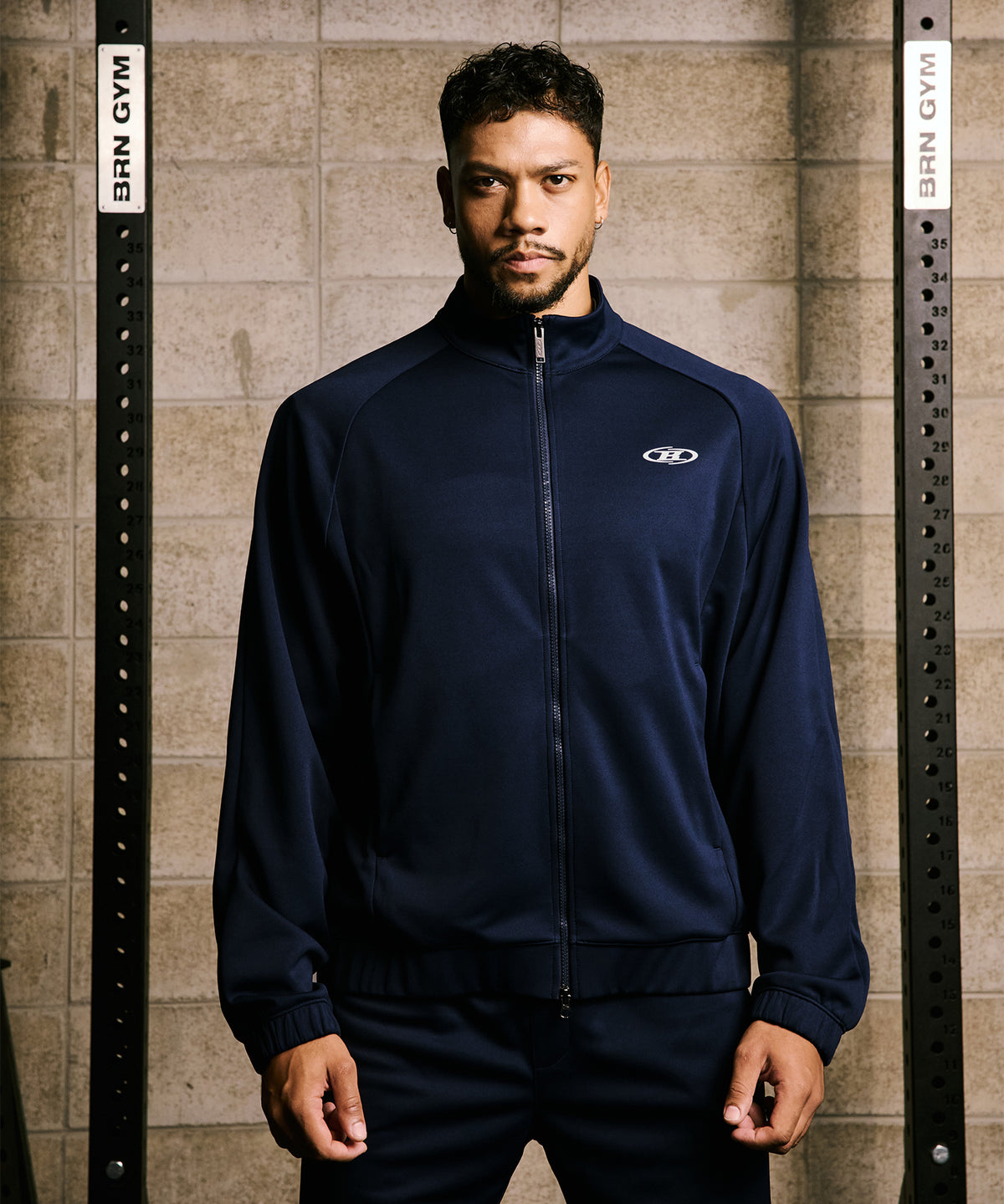 【韓国限定】SYMBOL B TRAINING JACKET [NAVY]