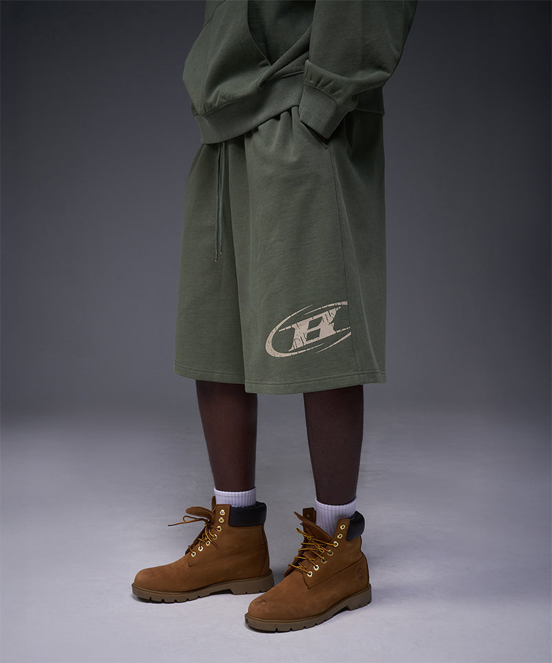 【韓国限定】85 PIGMENT BERMUDA PANTS [KHAKI]