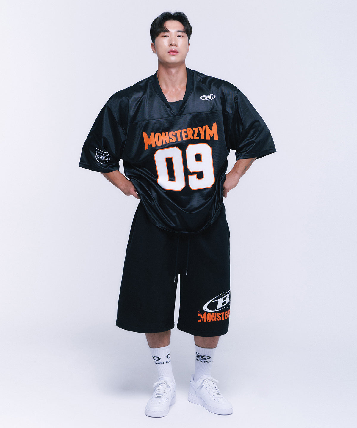 MONSTERZYM RUGBY JERSEY [BLACK]