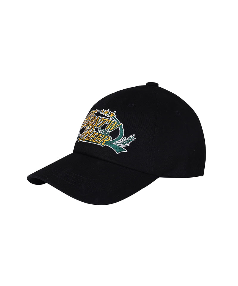 【予約販売：ご注文より1～3週間後に発送予定】BORNTOWIN X TERRA BALL CAP [BLACK]