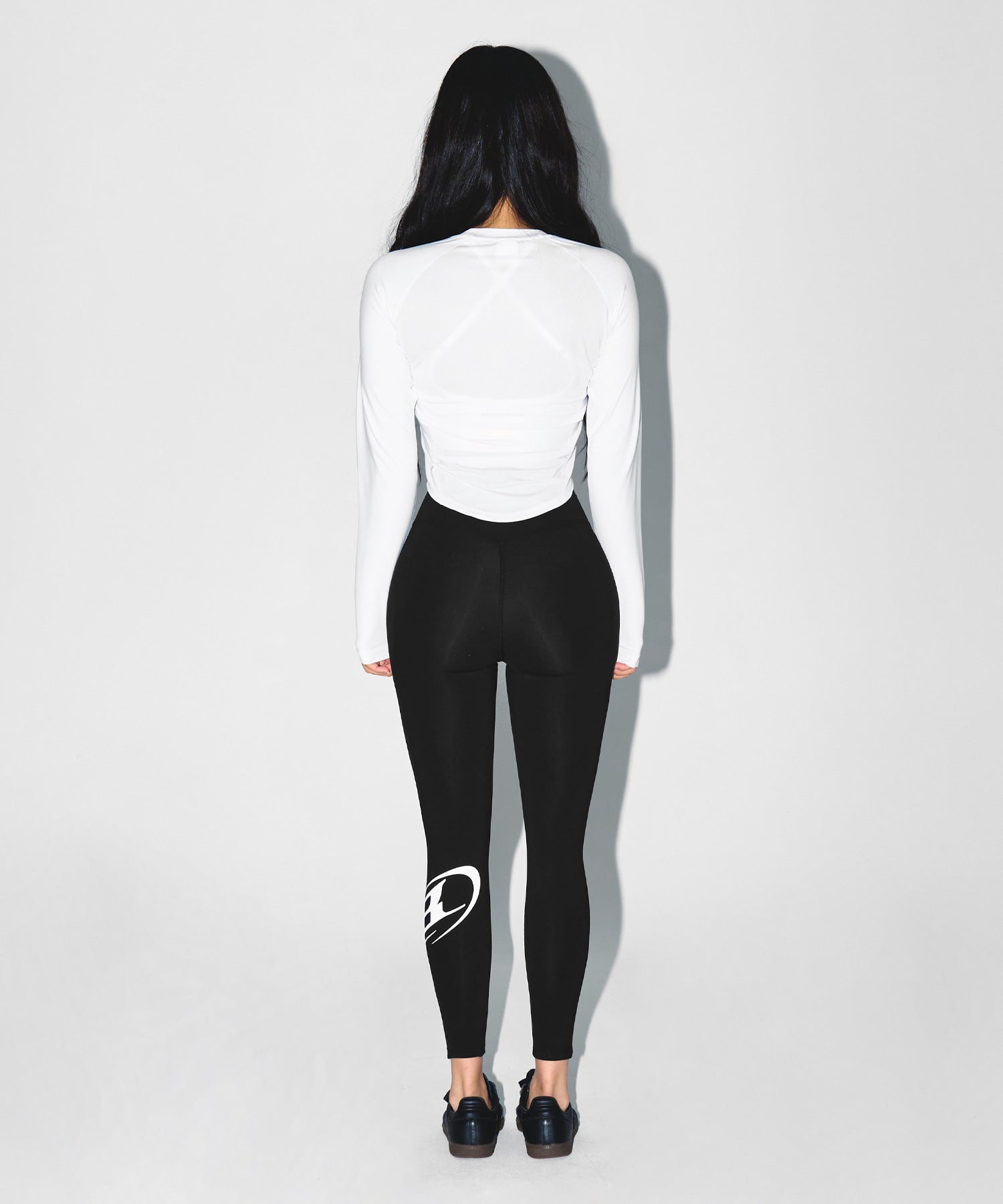 【予約販売：ご注文より1～3週間後に発送予定】W STROKE B VENTILATION LONG SLEEVE [WHITE]