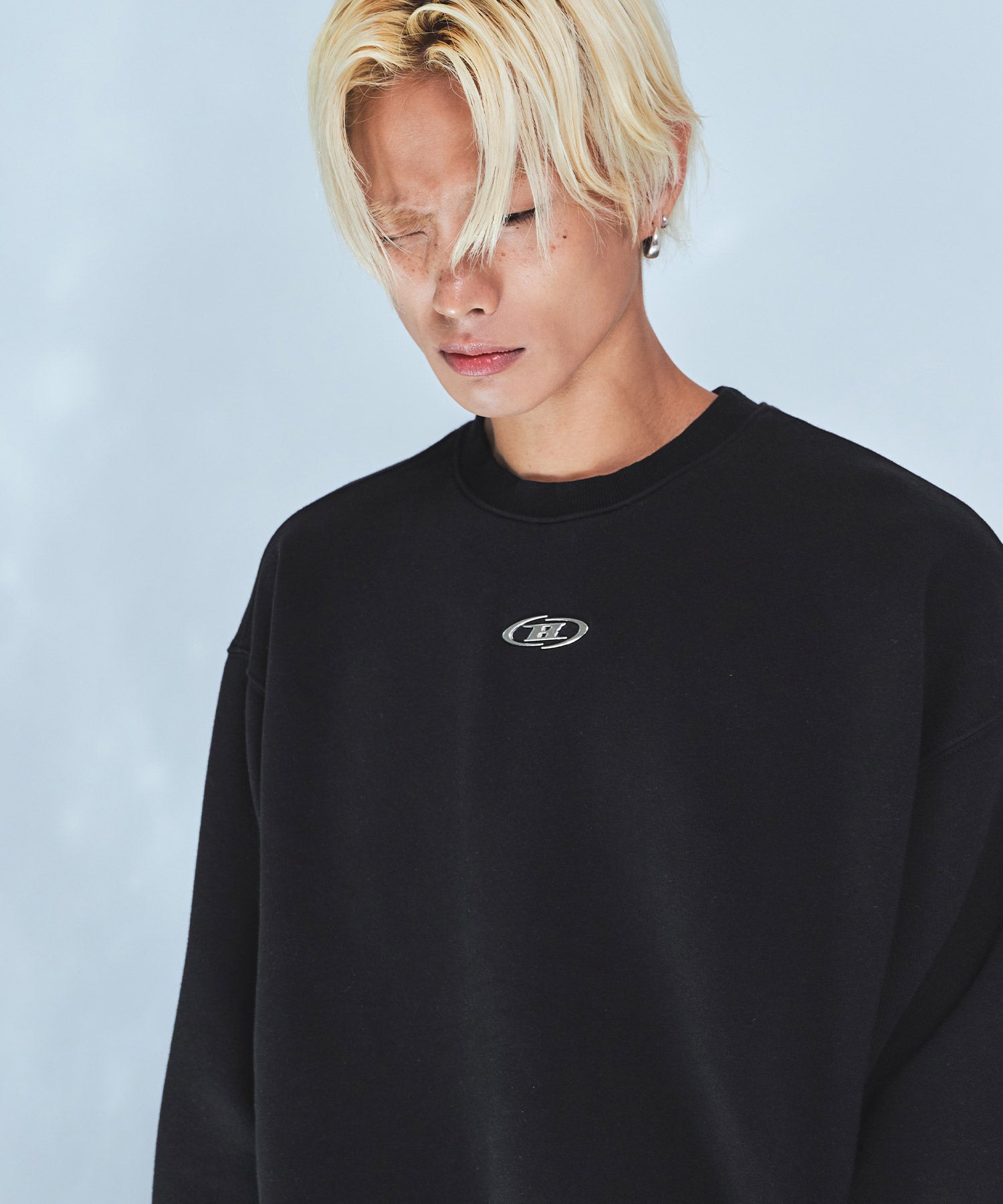 CHROME B SWEATSHIRTS [BLACK]